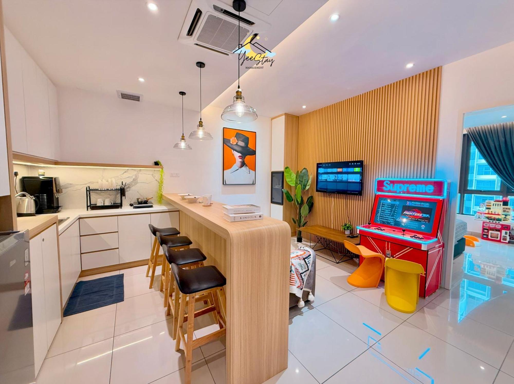 Seaview Poolview Cityview Baliresidence Video Game 5Minjonker Malacca Esterno foto